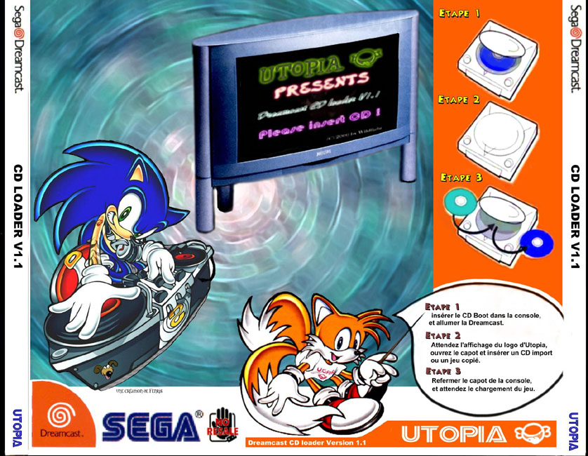 Sega Dreamcast BootCD Game Covers Box Scans Box Art CD Labels Cart Labels